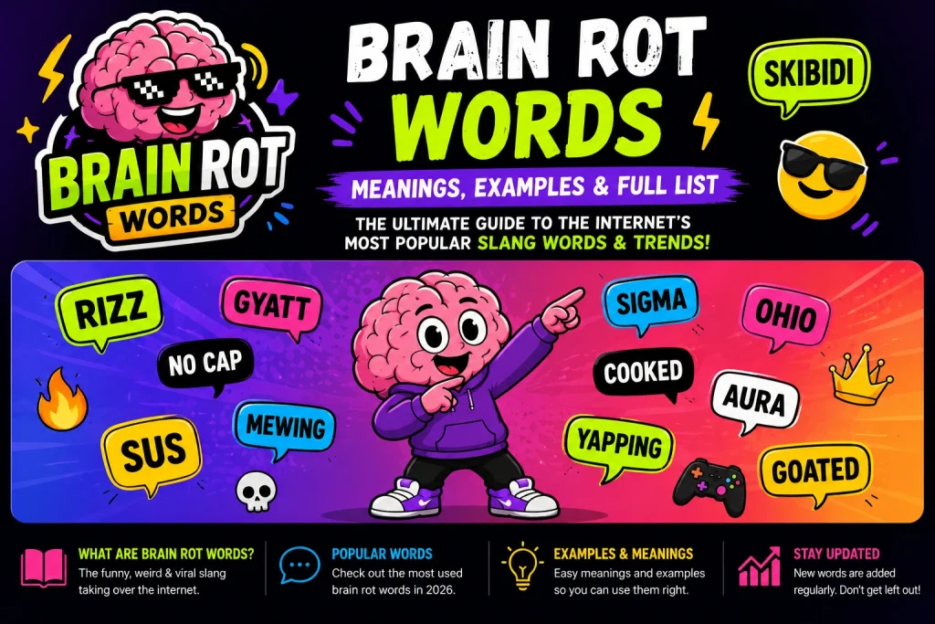 brain rot words